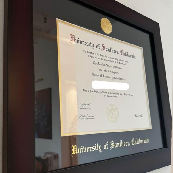 New in Box- University of Southern California USC 8.5 x 11 Diploma Frame - Picture 2 of 4